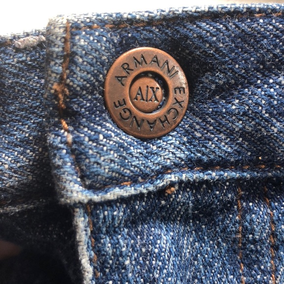 A/X ARMANI EXCHANGE jean skirt. - Picture 5 of 16
